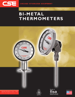 Bi-Metal Thermometer Brochure
