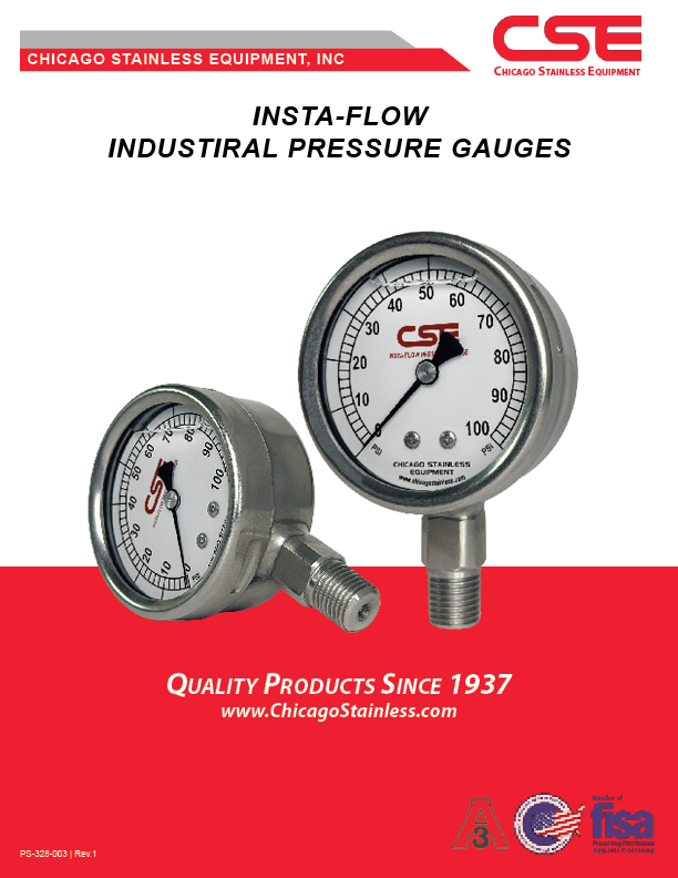 Industrial Pressure Gauge Brochure
