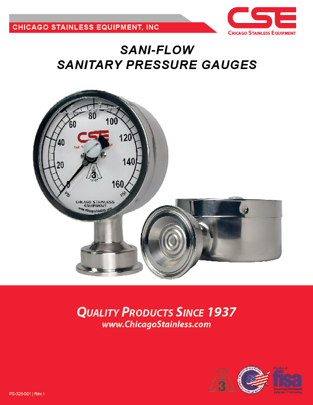 Sanitary Pressure Gauge Brochure