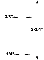 Sani-Flow Temperature Sensor Dimension