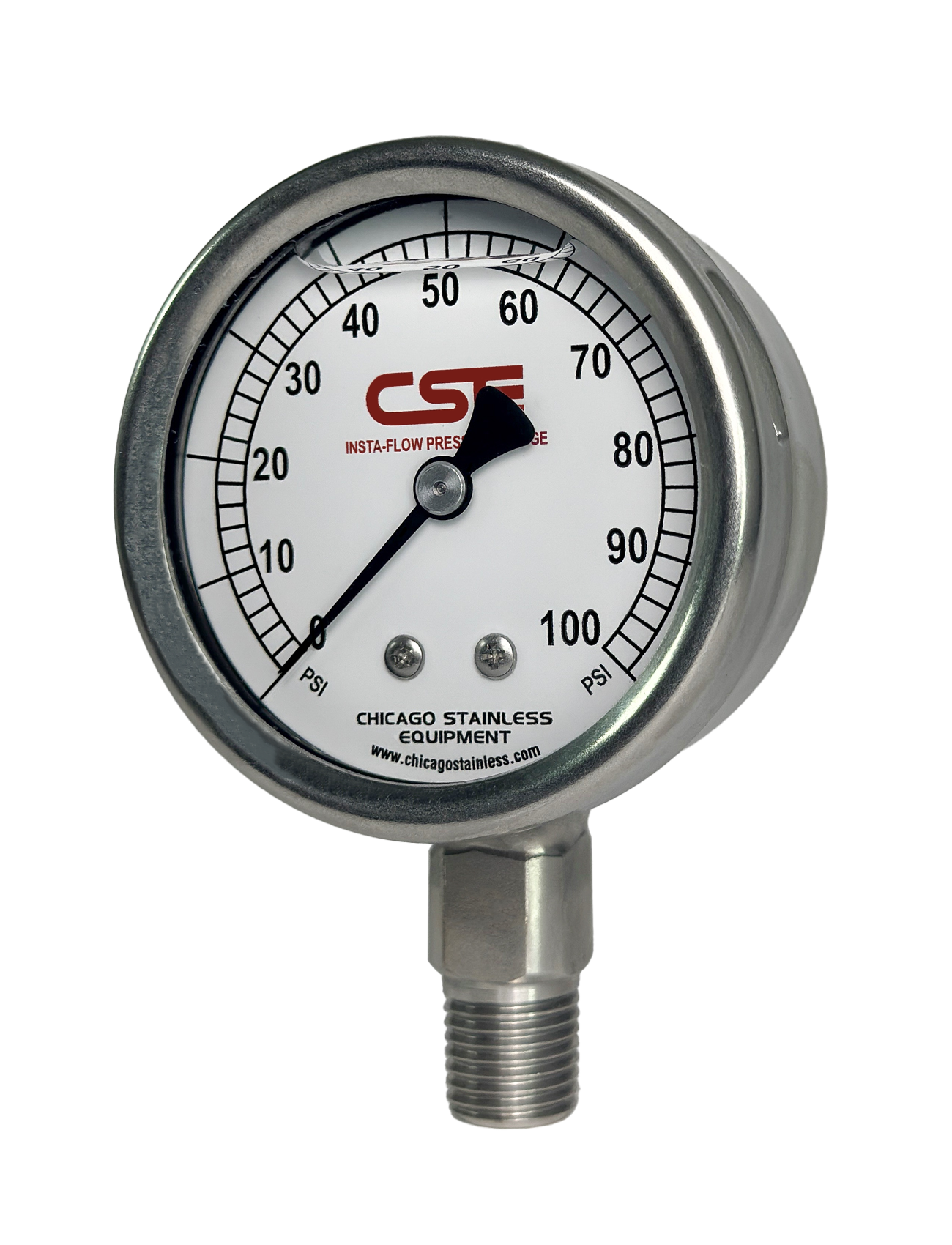 Insta-Flow Pressure Gauge